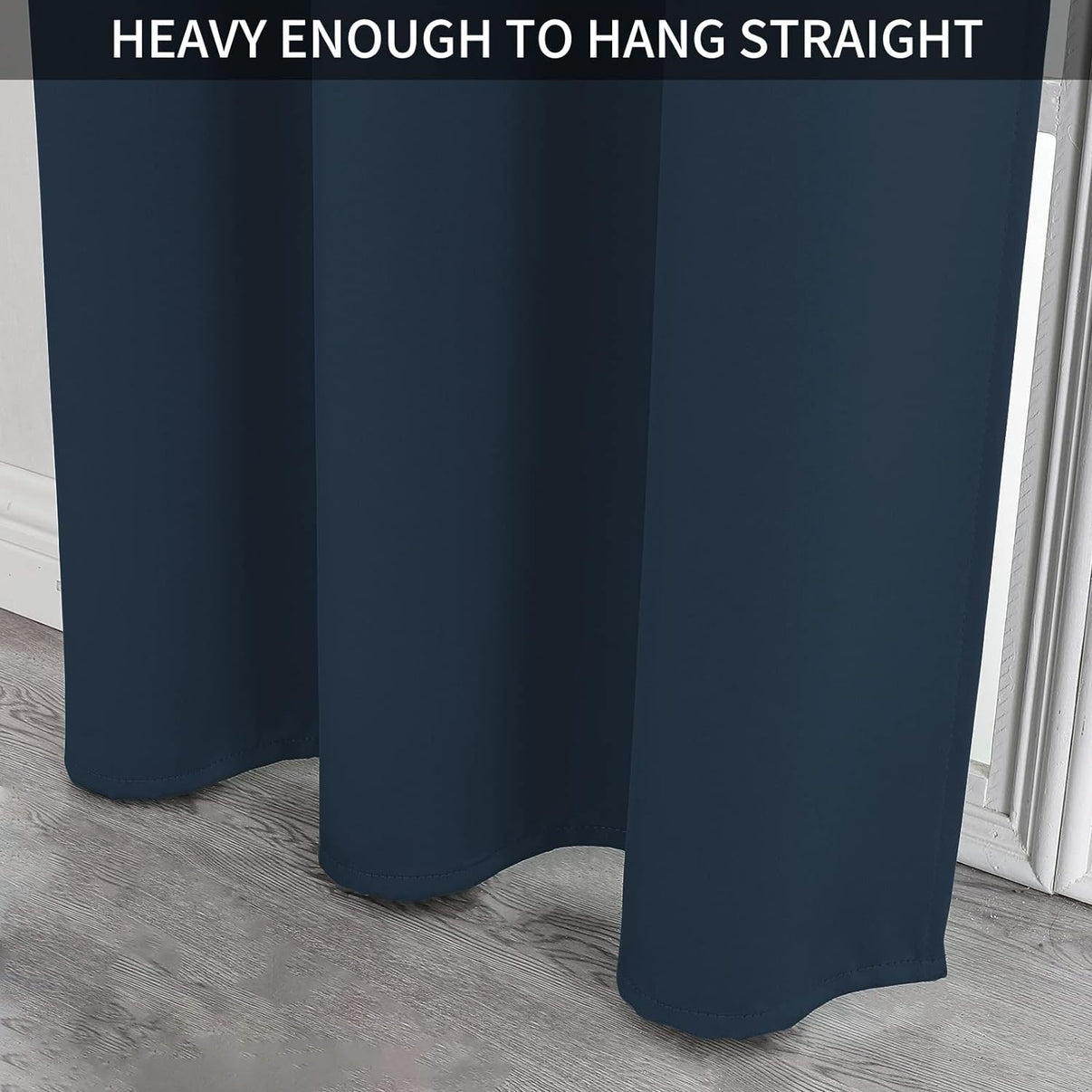 Joydeco Blackout Curtains sliding glass door curtains, patio sliding door living room extra wide curtains, room partition curtains.