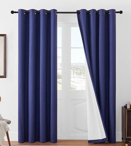 Joydeco Blackout Curtains 2 Panels Set, featuring thermal insulated long curtains