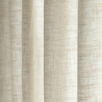 Rowan Light Filtering Linen Curtain