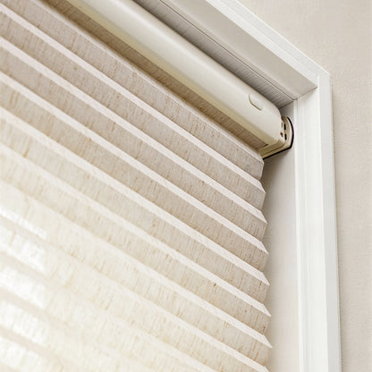 Eden Linen Blend No-Drill Light Filtering Cellular Shade