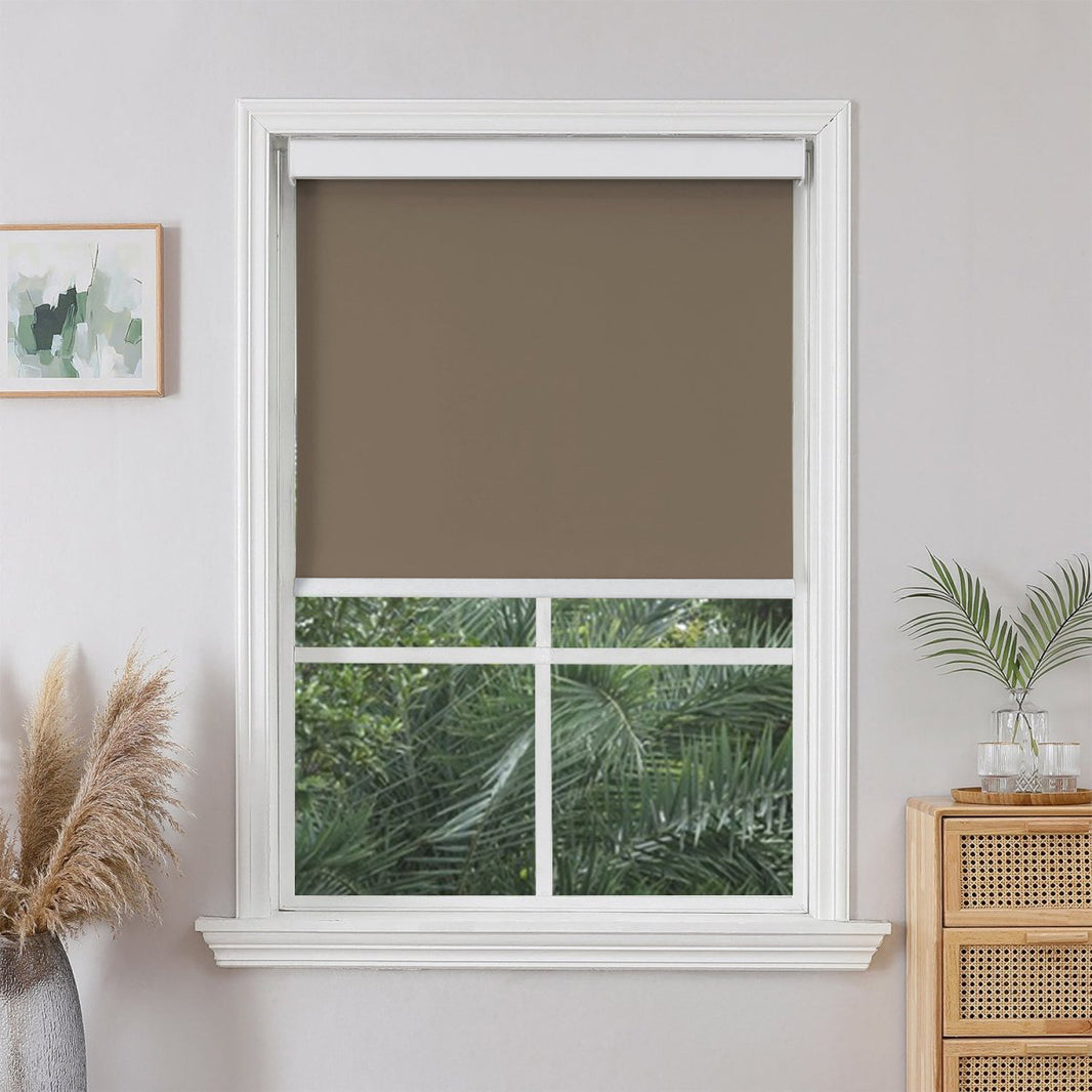 Joydeco Custom Traditional Blackout Roller Shades