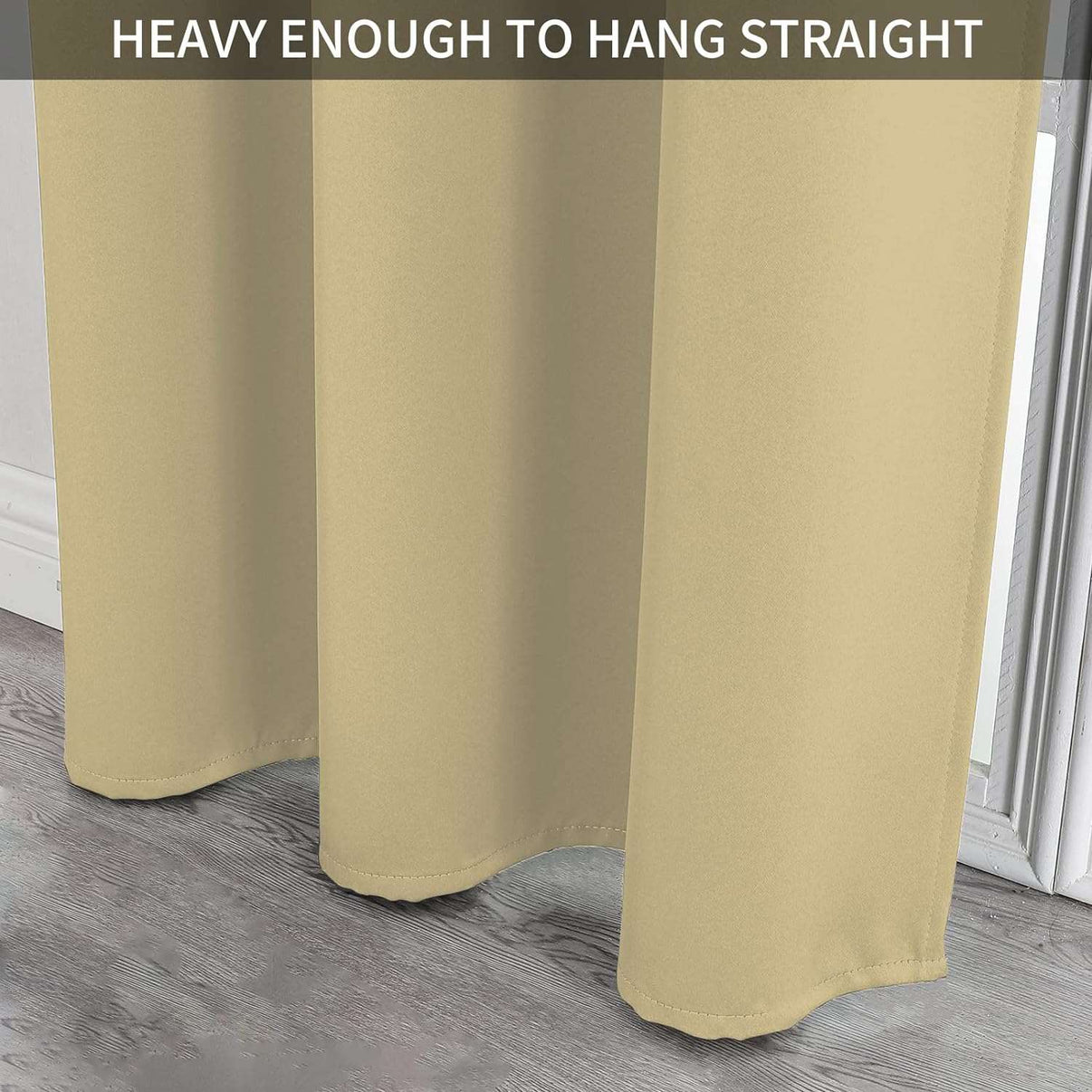 Joydeco Blackout Curtains sliding glass door curtains, patio sliding door living room extra wide curtains, room partition curtains.