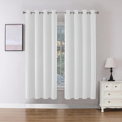 Joydeco Blackout Curtains 2 Panels Set, featuring thermal insulated long curtains