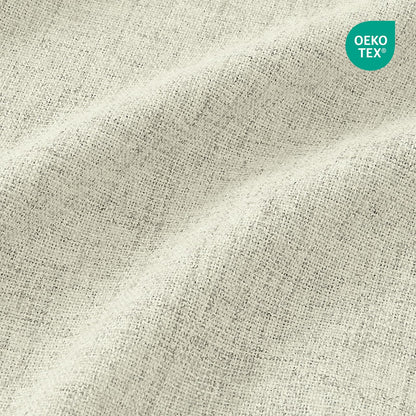 Joydeco 100% Blackout Curtains Faux Linen Curtains for Living Room