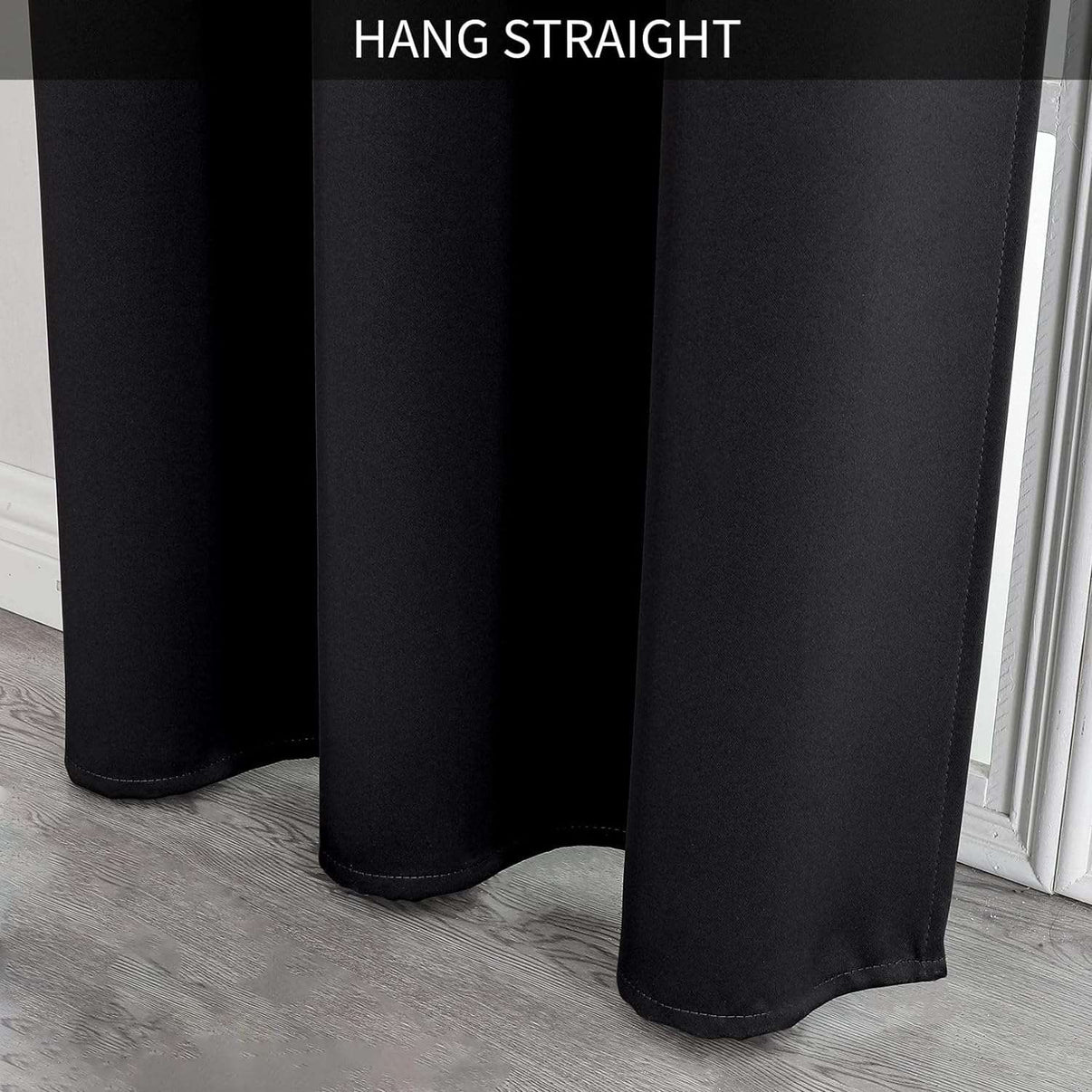 Joydeco Blackout Curtains sliding glass door curtains, patio sliding door living room extra wide curtains, room partition curtains.