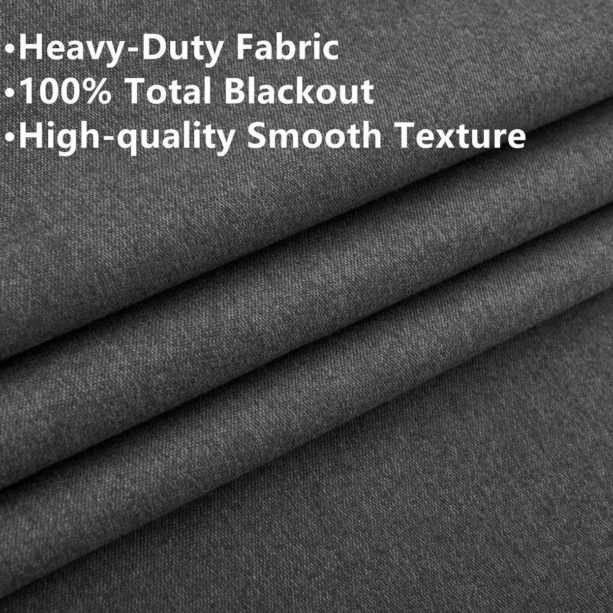 Joydeco Blackout Curtains 2 Panels Set, featuring thermal insulated long curtains