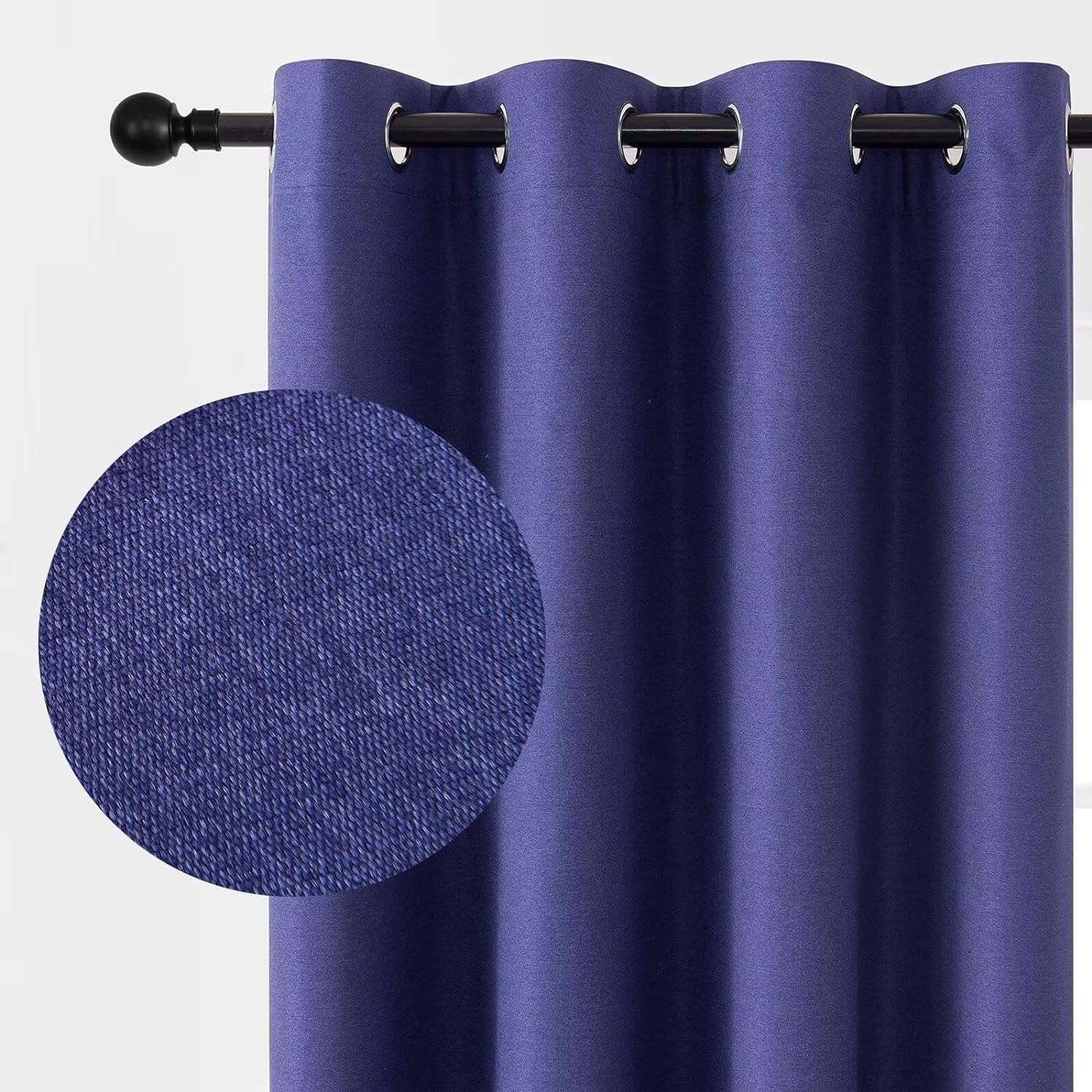 Joydeco Blackout Curtains 2 Panels Set, featuring thermal insulated long curtains