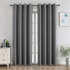 CUCRAF Blackout Curtains Thermal Insulated Room Darkening Drapes for Bedroom,Light Blocking Panels for Kids Room/Living Room,Set of 2 Curtain Panels (52 x 96 Inches, Light Grey)