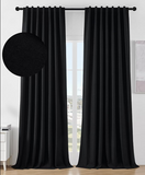 Joydeco Textured Thermal Insulated Blackout Curtains