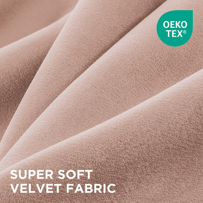 Luxury Blackout Velvet Curtains - Thermal Insulated Grommet Drapes