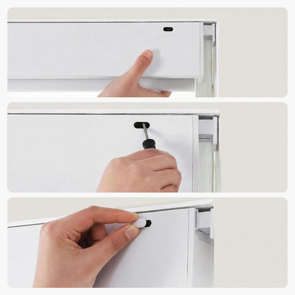 Sutton No-Drill Blackout Roller Shade