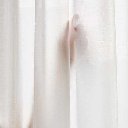 Lily Plain Weave Sheer Curtain