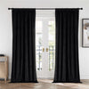 Joydeco 100% Blackout Velvet Curtains - 2 Panels , Thermal Insulated, Privacy