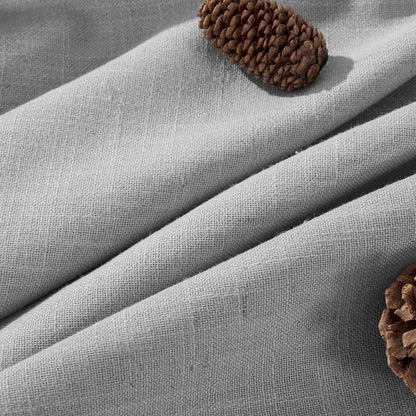 Joydeco Semi-Sheer Linen Curtains - 2 Panel, Light Filtering