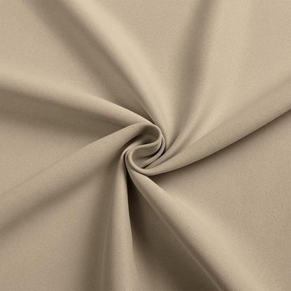 Cortinas opacas Joydeco negras de 244 cm de largo, juego de 2 paneles para dormitorio