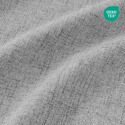 Joydeco 100% Blackout Curtains Faux Linen Curtains for Living Room