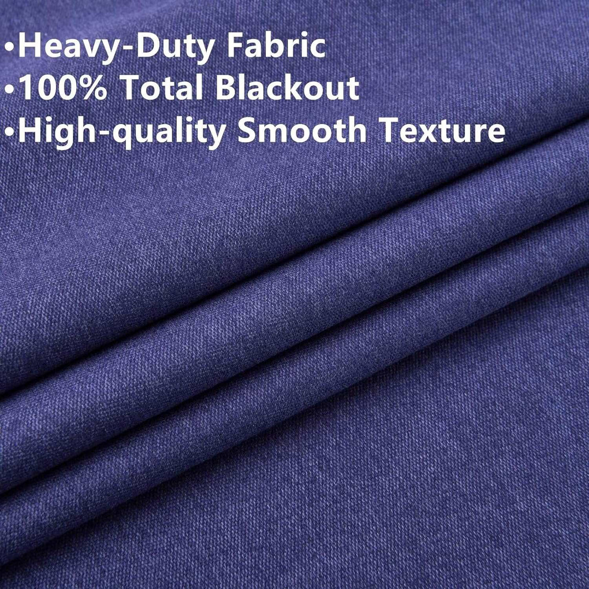 Joydeco Blackout Curtains 2 Panels Set, featuring thermal insulated long curtains