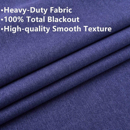 Joydeco Blackout Curtains 2 Panels Set, featuring thermal insulated long curtains