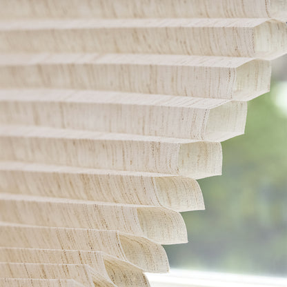Eden Linen Blend No-Drill Light Filtering Cellular Shade