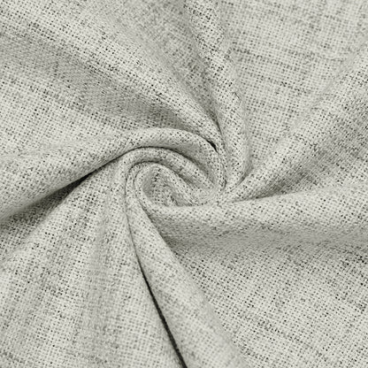 Joydeco 100% Blackout Curtains 63 Inch Length, Living Room Curtains 2 Panels Set, Room Darkening Curtains w/Grommets, Textured Thermal Drapes, Greyish White Blackout Curtains for Bedroom (42x63inch)