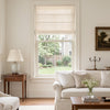 Clara Textured Light Filtering No-Drill Roman Shade