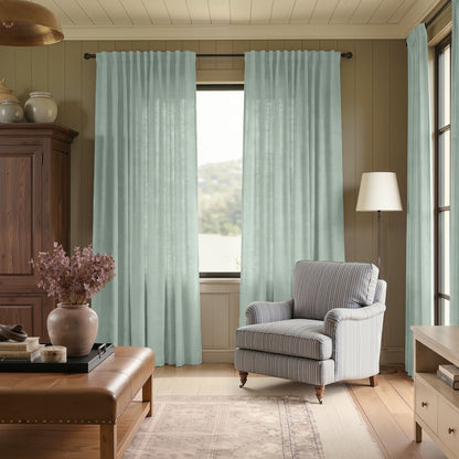 Braden Cotton Linen Light Filtering Curtain