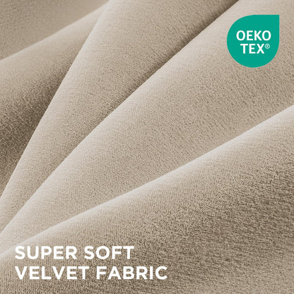 Luxury Blackout Velvet Curtains - Thermal Insulated Grommet Drapes