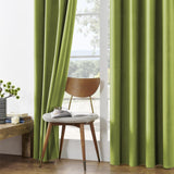 Joydeco 100% Blackout Velvet Curtains Olive Green 2 Panels Set Insulated Black Out Curtains for Bedroom Room Darkening Thermal Curtains - Joydeco