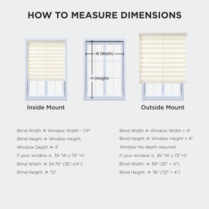 Free-Stop Zebra Blinds for Windows
