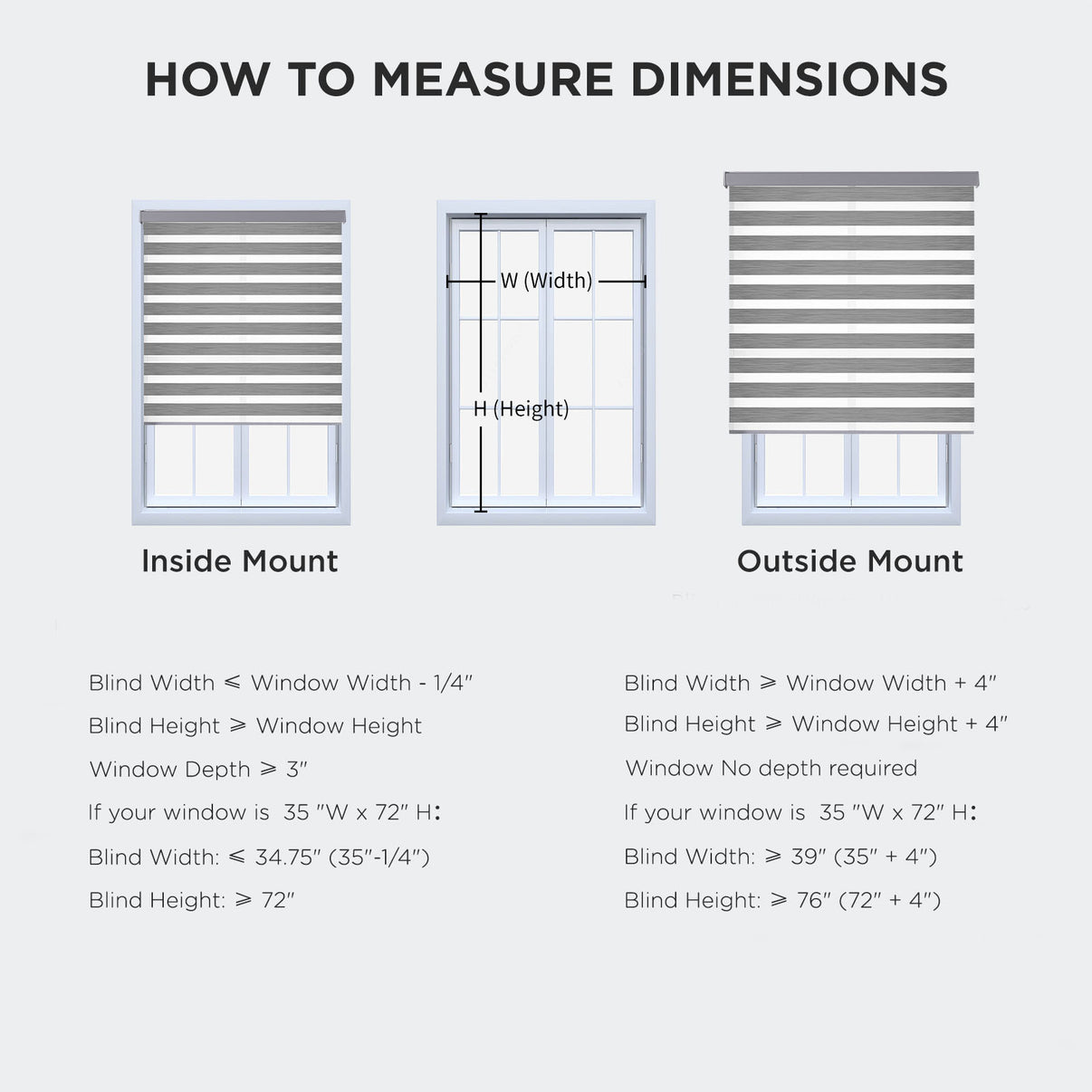 Free-Stop Zebra Blinds for Windows