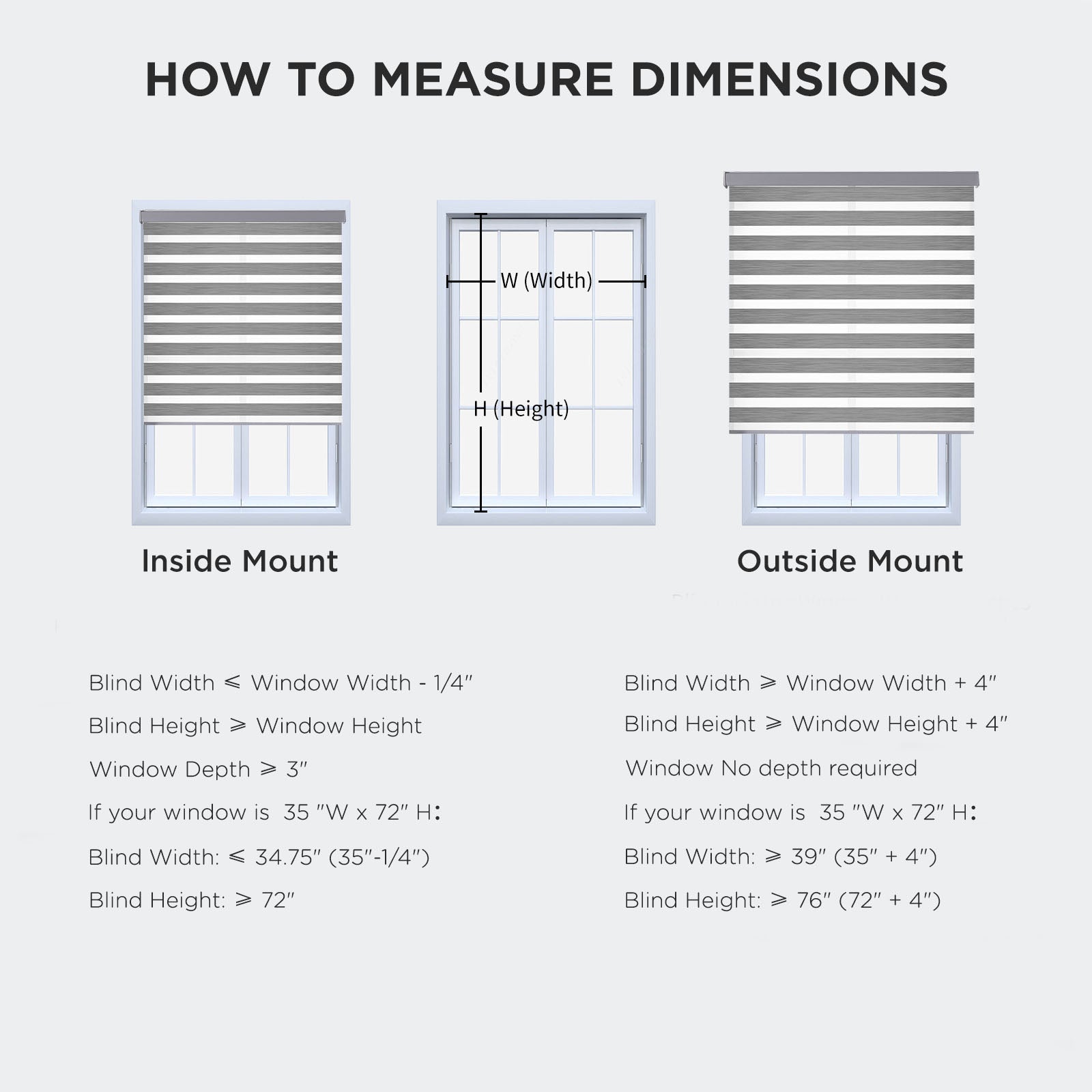Free-Stop Zebra Blinds for Windows