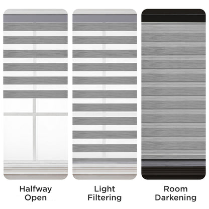 Free-Stop Zebra Blinds for Windows