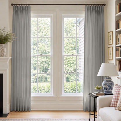 Cortinas opacas de lino Joydeco Flaxaline