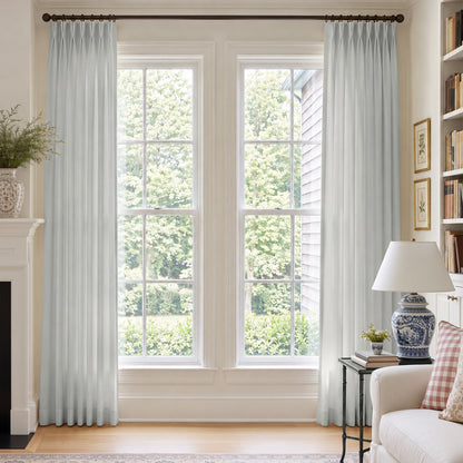 Cortinas opacas de lino Joydeco Flaxaline