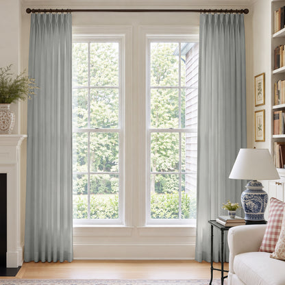 Cortinas opacas de lino Joydeco Flaxaline