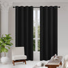 Joydeco Custom 100% Blackout Curtains Thermal Insulated Long Curtains & Drapes