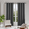 Joydeco Blackout Curtains 2 Panels Set, featuring thermal insulated long curtains Beige Curtains