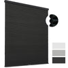 Joydeco Cellular Shades Cordless Black Wide Blackout Cellular Blinds