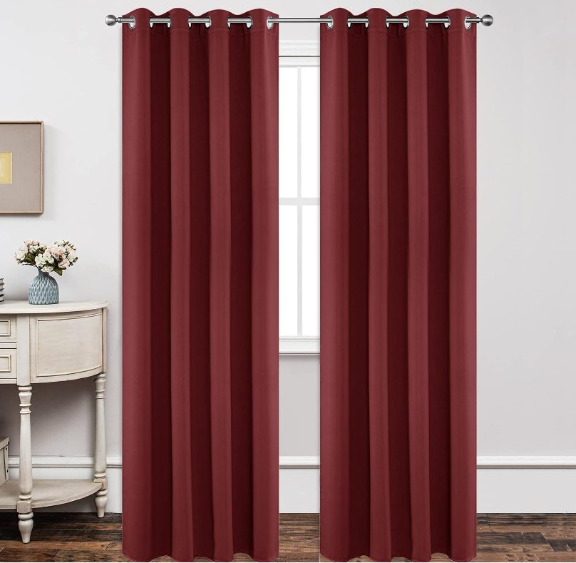 Joydeco Custom Basic Blackout Curtains
