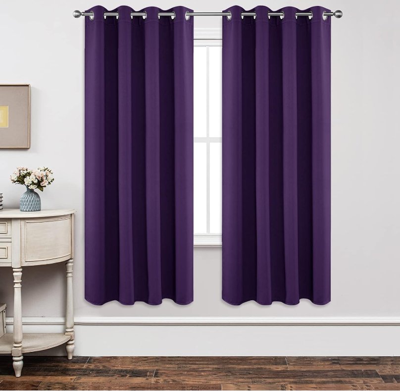 Joydeco Custom Basic Blackout Curtains