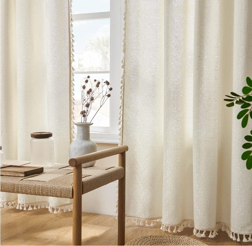 Joydeco Custom Boho Curtains