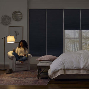 Joydeco Custom Cordless Motorization Blackout Cellular Shades - Joydeco