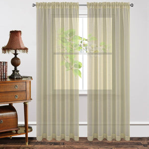 Joydeco Custom Sheer Curtains - Joydeco