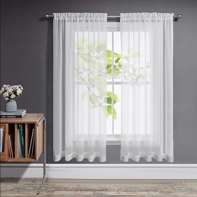 Joydeco Custom Sheer Curtains - Joydeco