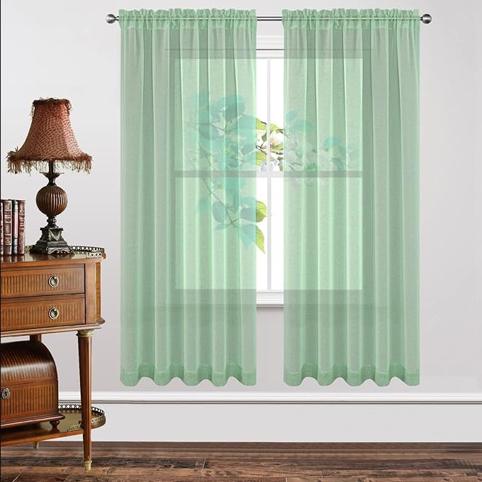 Joydeco Custom Sheer Curtains - Joydeco