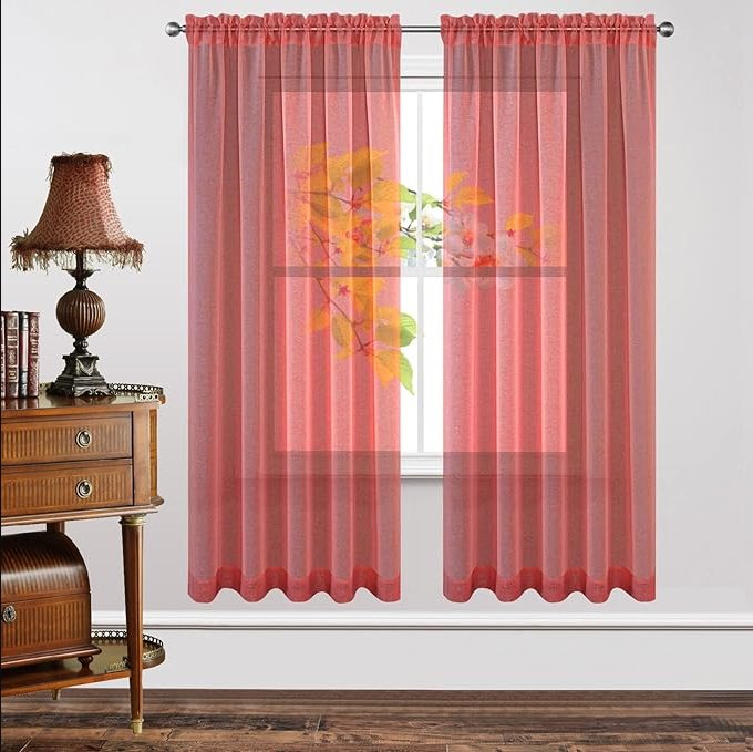 Joydeco Custom Sheer Curtains - Joydeco