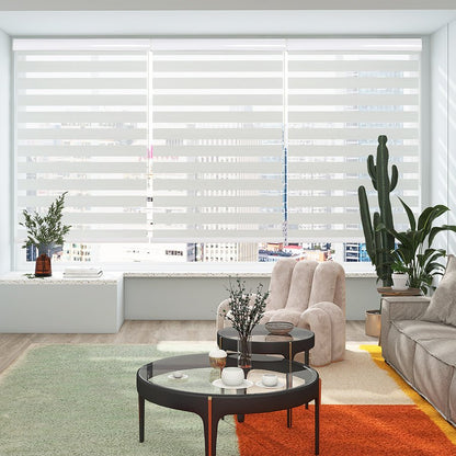 Joydeco Custom Modern Light Filtering Dual Shade