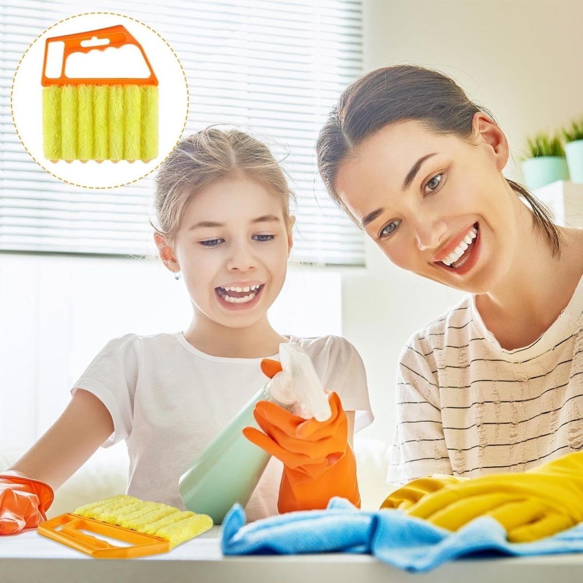 Joydeco Handheld Mini Blinds Cleaner