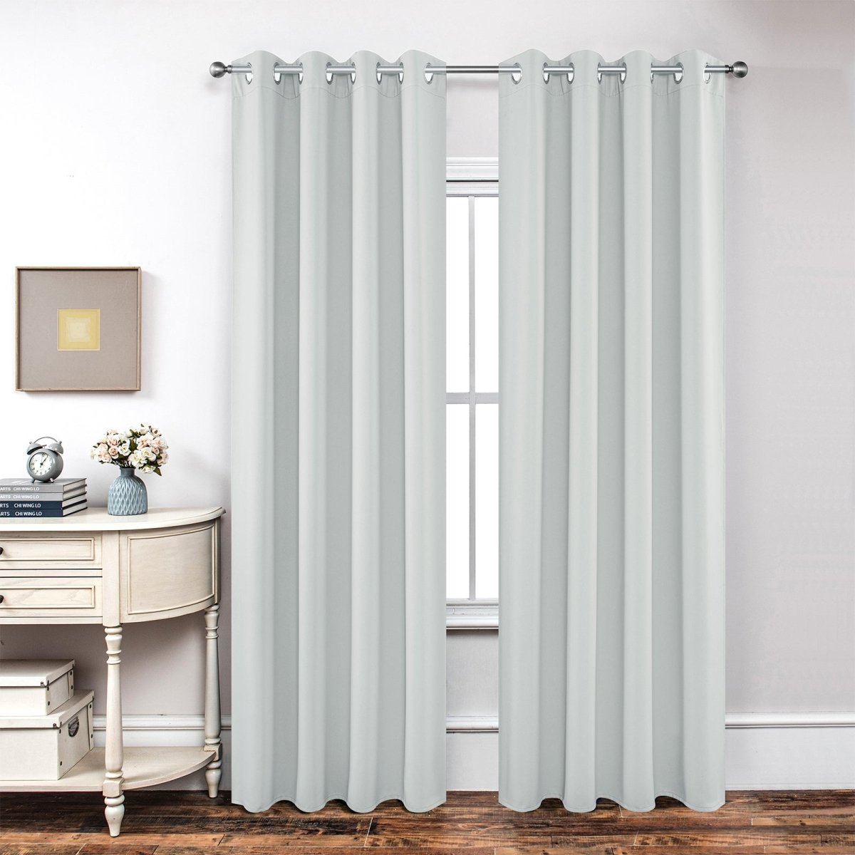 Joydeco Textured Thermal Insulated Blackout Curtains - Joydeco