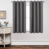 Joydeco Textured Thermal Insulated Blackout Curtains